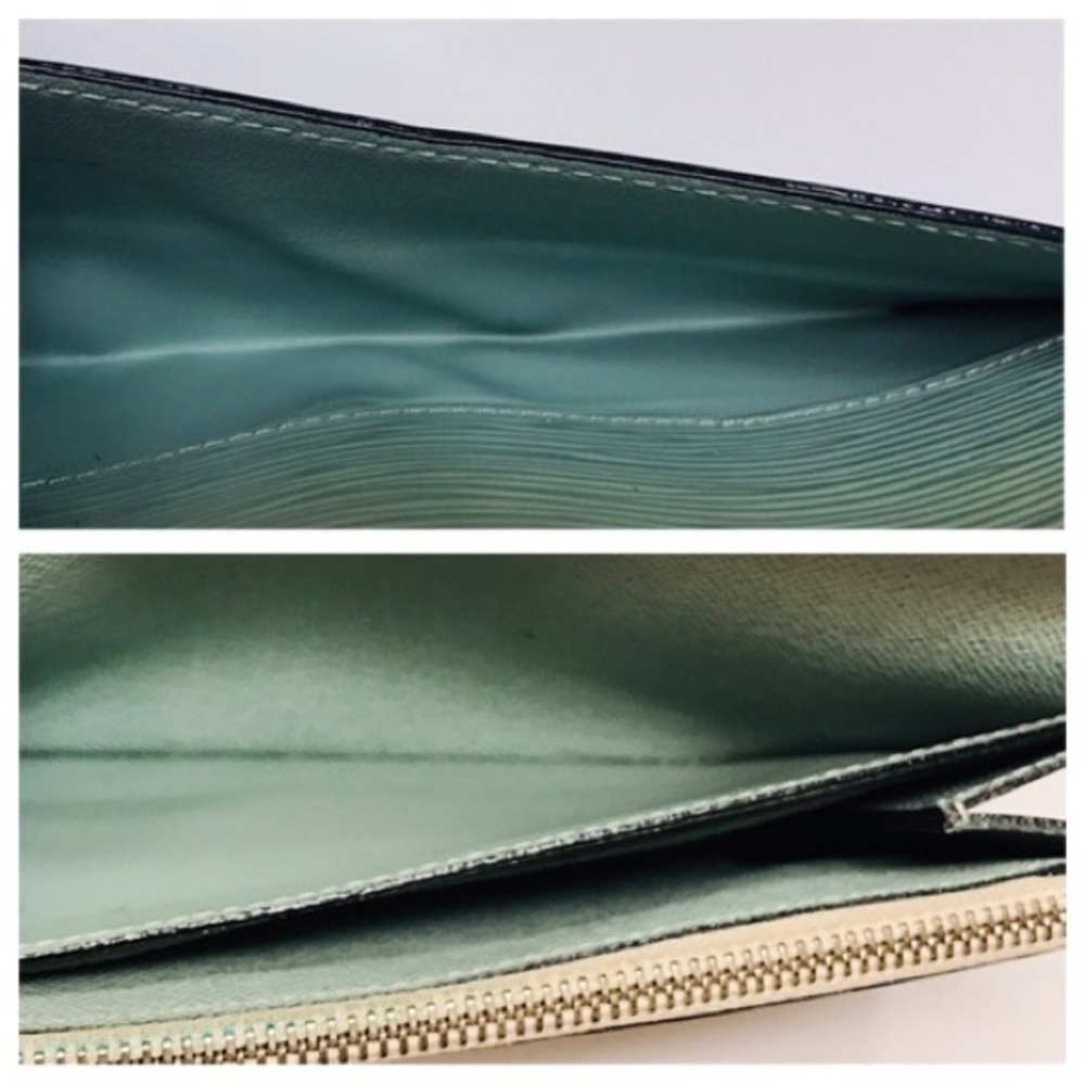 LOUIS VUITTON Electric Epi Tri-Color Flore Wallet - Picture 12 of 13